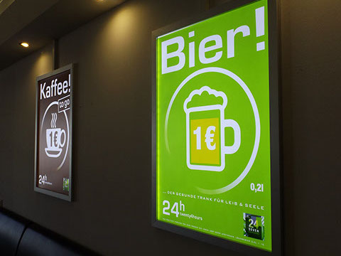 24 Seven Bahnhofsbar – Kaffee & Bier